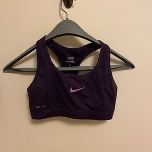 Nike Pro Sports Bra Purple